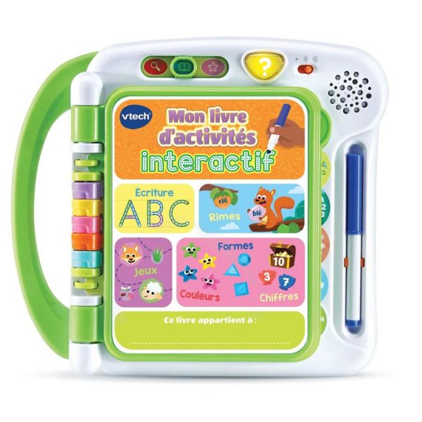 Tout neuf 🤩 VTECH Mon Livre D’activités – J’écris, Je Joue, J’apprends 😍 1