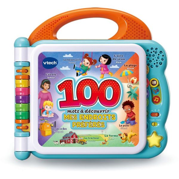 Grosses soldes 🔔 VTECH Mon Imagier Bilingue – Mes Endroits Préférés 🎁 1