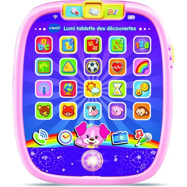 Meilleure affaire 😍 VTECH Tablette Des Découvertes Rose – Lumi ❤️ 1