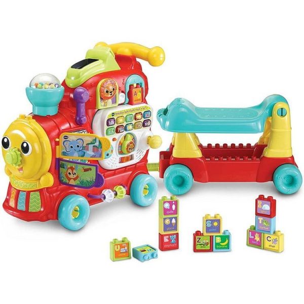 Promo 🛒 VTECH Maxi-loco, Mon Trotti-train 7 En 1 👏 1