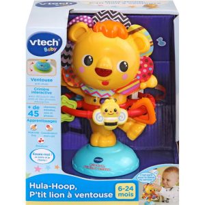 Le moins cher 🌟 VTECH Hula-Hoop – P’tit Lion à Ventouse Jaune 🎉 7