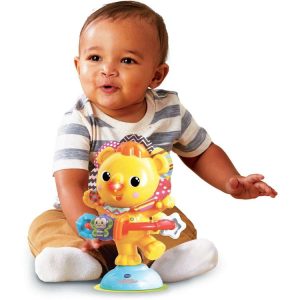 Le moins cher 🌟 VTECH Hula-Hoop – P’tit Lion à Ventouse Jaune 🎉 9