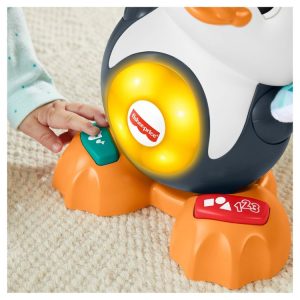 Tout neuf 🤩 Fisher Price Valentin Le Pingouin Linkimals – Jouet D’éveil Bébé 🧨 9