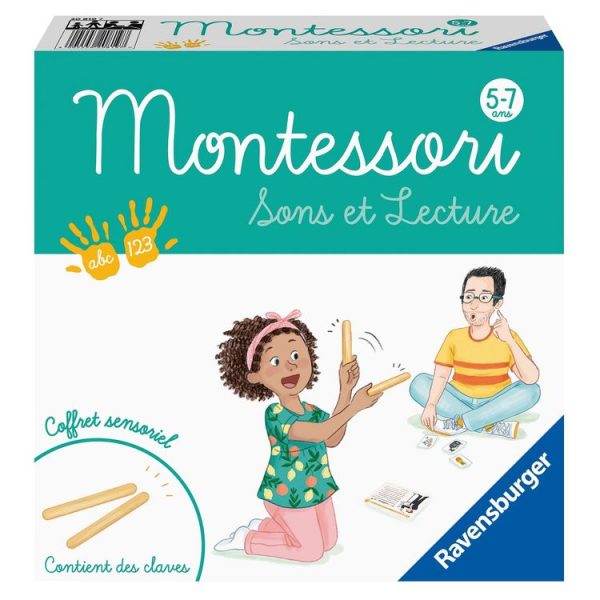 Meilleure vente 🌟 RAVENSBURGER Montessori – Sons Et Lecture – 5 à 7 Ans ✔️ 1