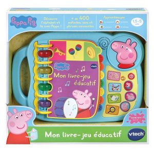 Promo 🎁 VTECH Peppa Pig – Mon Livre-jeu éducatif 👏 6