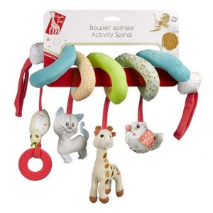 Nouveau 🎉 VULLI Sophie La Girafe Boulier Spirale Activité 🤩 9