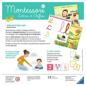 Offres 🥰 RAVENSBURGER Montessori Lettres Et Chiffres ❤️ 9