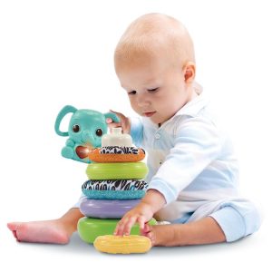 Meilleure vente 😍 VTECH BABY Nino, Éléphanteau Empilo 3 En 1 🔥 9