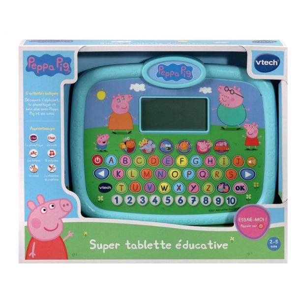 Meilleure vente 🛒 VTECH Super Tablette éducative – Peppa Pig 👏 3