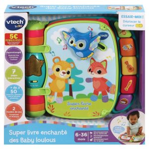 Vente flash ⌛ VTECH BABY Super Livre Enchanté Bleu Des Baby Loulous 🔔 7