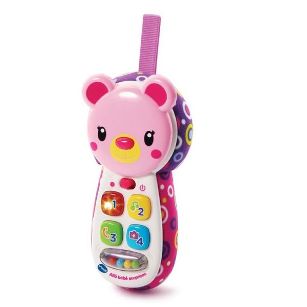 Nouveau 😍 VTECH Allo Bébé Surprises Rose 🥰 1