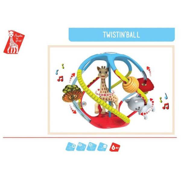 Le moins cher 🔔 VULLI Twistin’ball – Sophie La Girafe 😉 3