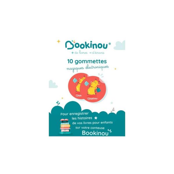 Coupon 😀 BOOKINOU Jeu éducatif Lot De 10 Gommettes Bookinou 🎉 1