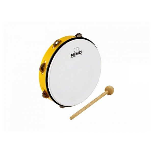 Le moins cher 🥰 JINGLE DRUM NINO ABS 25cm JAUNE 🎁 1