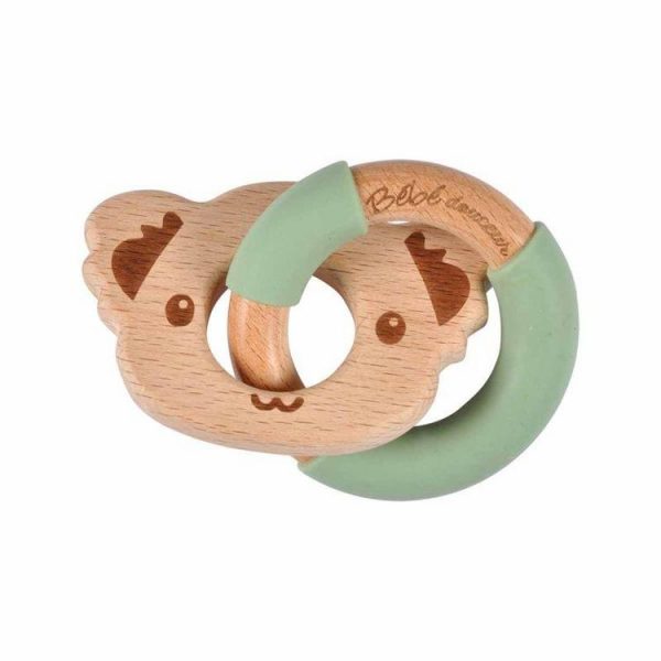 Offres 😀 Paris Prix Jouet D’Éveil Bébé Anneau Koala 7cm Vert 👍 1