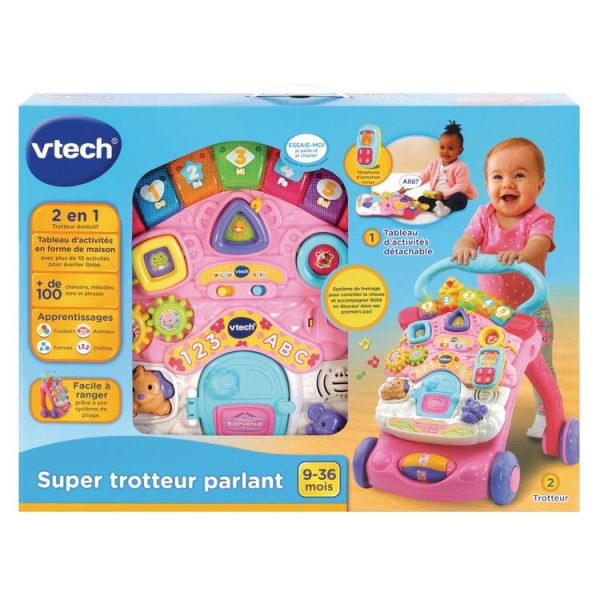 Meilleur prix 🎁 VTECH Super Trotteur Parlant 2 En 1 Orange 💯 3