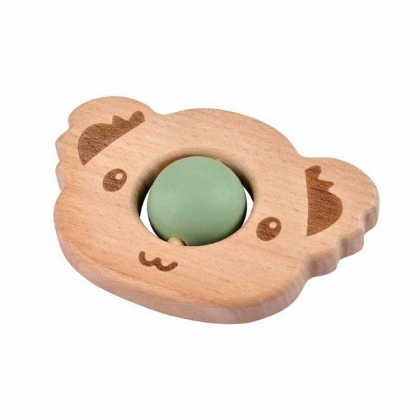 Vente flash ⭐ Paris Prix Jouet D’Éveil Bébé Koala Avec Boule 8cm Vert ⌛ 1