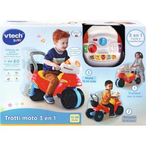 Meilleur prix ⭐ VTECH Trotti Moto 3 En 1 ❤️ 9