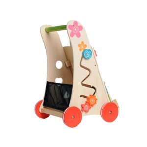 Meilleure vente 💯 EVEREARTH Chariot De Marche – Trotteur Avec Jeux En Bois 🥰 9