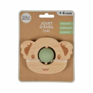 Vente flash ⭐ Paris Prix Jouet D’Éveil Bébé Koala Avec Boule 8cm Vert ⌛ 9