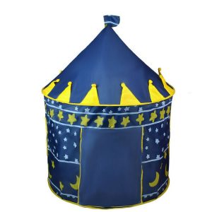 Vente flash 👍 Chateau En Tissu Bleu Cabane Tente Maison Jouet Enfant 👏 9