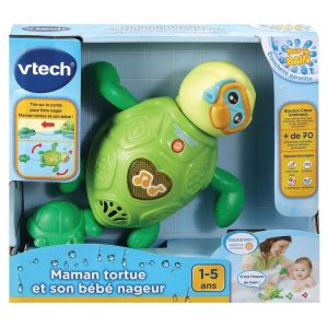 De gros ✨ VTECH BABY Maman Tortue Et Son Bébé Nageur 🔥 7