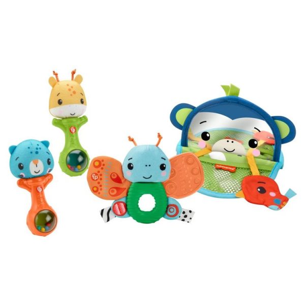 Top 10 ⌛ MATTEL Fisher-Price – Coffret Mes Premiers Jeux – Jouet D’éveil Bébé ❤️ 1