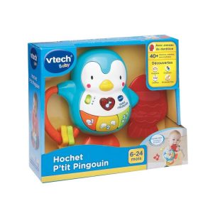 Tout neuf 🥰 VTECH Hochet P’tit Pingouin Interactif ✨ 9