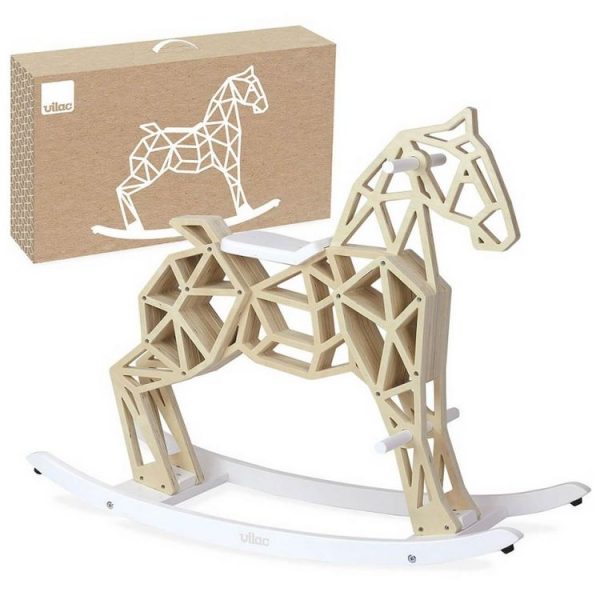 Bon marché 🎁 Vilac Jouet à Bascule En Bois : Cheval à Bascule Diamant 💯 1