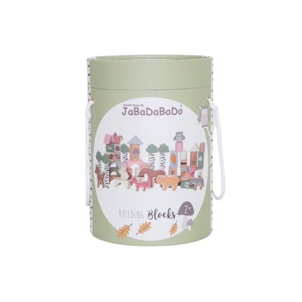 Grosses soldes 👍 Jouet D’éveil – Cubes De Construction – Animaux De La Forêt JaBaDaBaDo 🔔 3