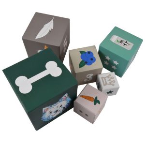 Vente flash 🎉 MAGNI Jouet D’éveil – Cubes à Empiler – Pyramide Magni 🎁 9