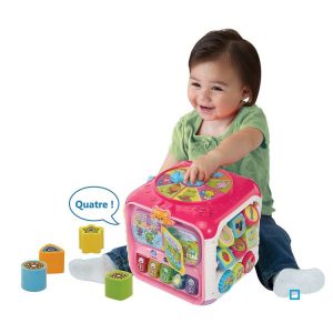 Coupon ❤️ VTECH BABY Super Cube Des Découvertes Rose 💯 9