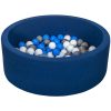 Coupon 🧨 Piscine à Balles Aire De Jeu + 150 Balles Bleu Marine Blanc,bleu,gris 👍 7