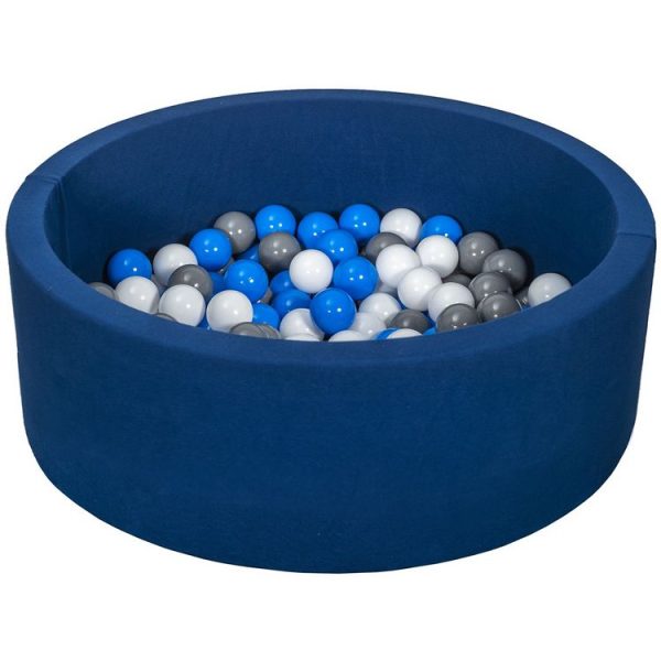 Coupon 🧨 Piscine à Balles Aire De Jeu + 150 Balles Bleu Marine Blanc,bleu,gris 👍 1