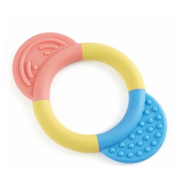 Meilleure vente ⭐ Hape Hochet Teether Ring Pastel 😉 1