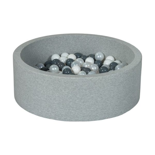 Acheter ❤️ Piscine à Balles Aire De Jeu + 200 Balles Blanc, Perle, Gris ⌛ 1