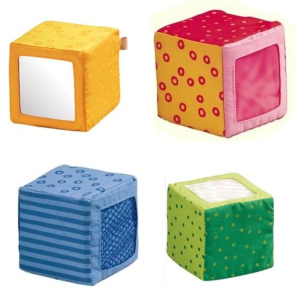 Le moins cher 🎁 Haba Cubes D’éveil En Tissu 🎉 1