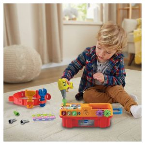 Vente flash 😀 VTECH Ma Super Boîte à Outils Interactive 😀 9