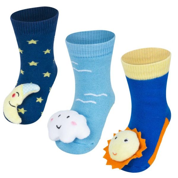 Les meilleures critiques de 🧨 SEVIRA KIDS Lot De 3 Paires De Chaussettes D’éveil – Céleste SEVIRA KIDS 🎉 1