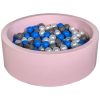 Top 10 🧨 Piscine à Balles Aire De Jeu + 200 Balles Rose Perle, Bleu, Gris 👏 7