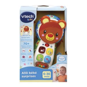 Offres 👍 VTECH Téléphone Allo Bébé Surprises Brun – Dès 12 Mois 🎉 9